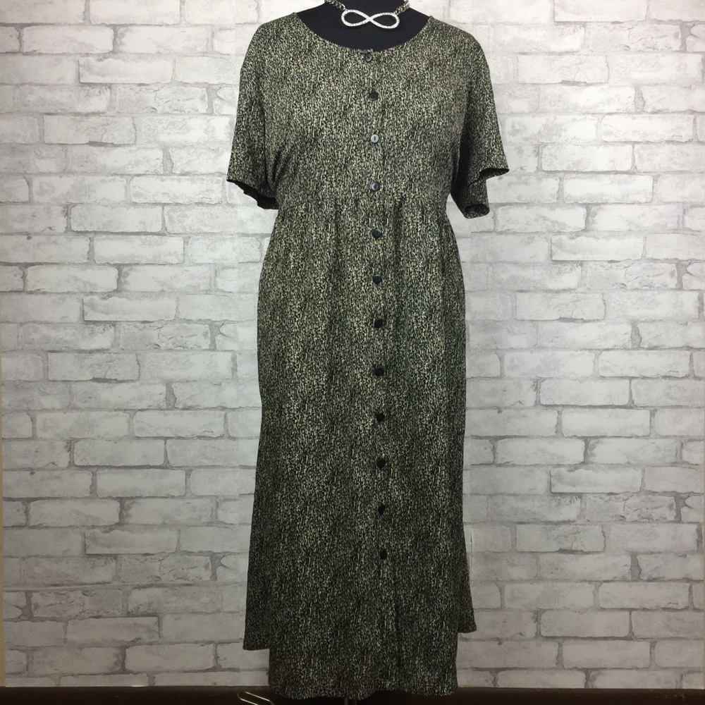 Premiere International Brindle Maxi Dress Size 2x